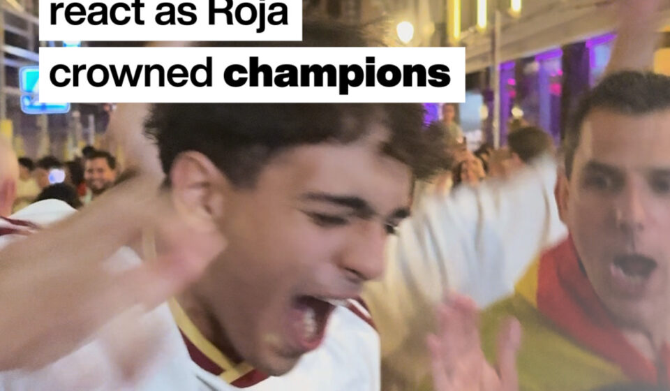 Madrid fans react to Spain's World Cup win