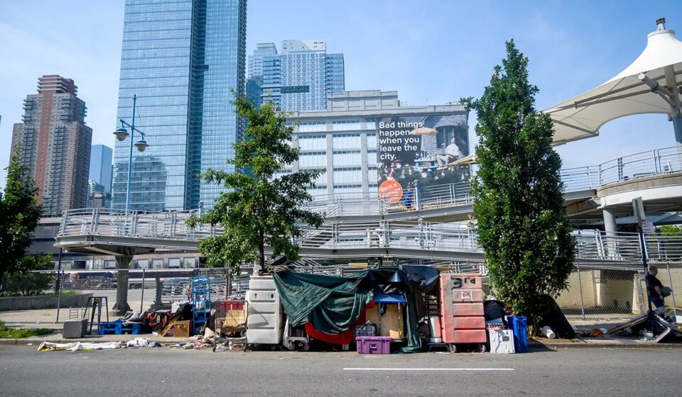 Mamdani's encampment policy draws criticism near the Intrepid Museum