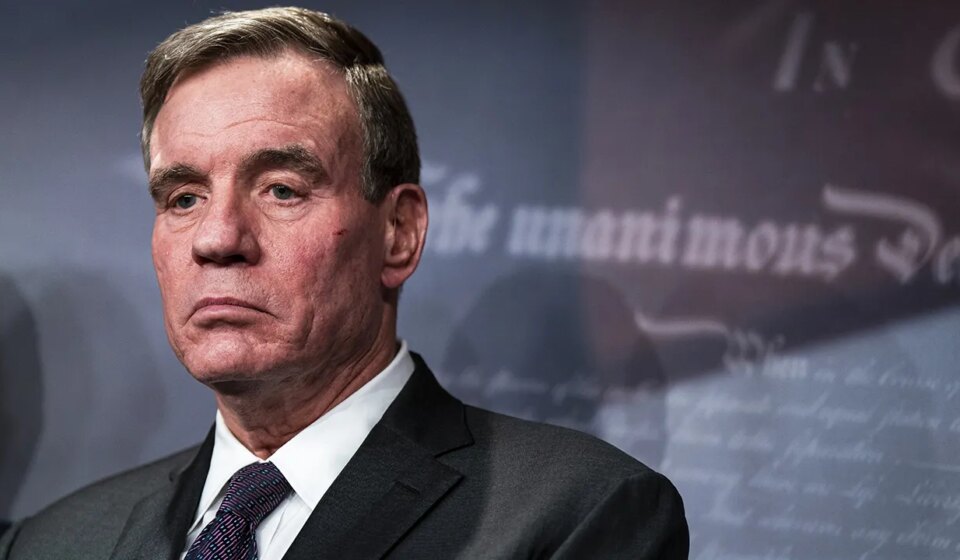 Mark Warner corrected live by ABC's Jon Karl on Virginia voter ID