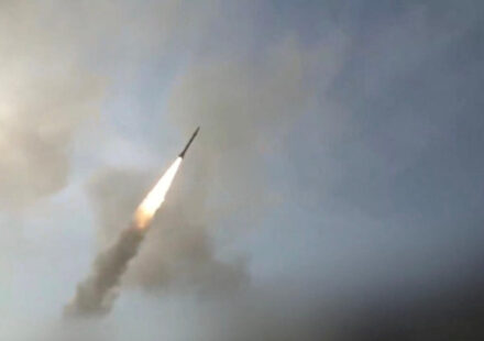 Middle East live: Tehran and US exchange strikes as blockade of Iranian ports resumes