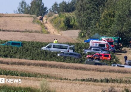 Missile that left crater deep inside Poland was probably Russian - Polish PM Tusk
