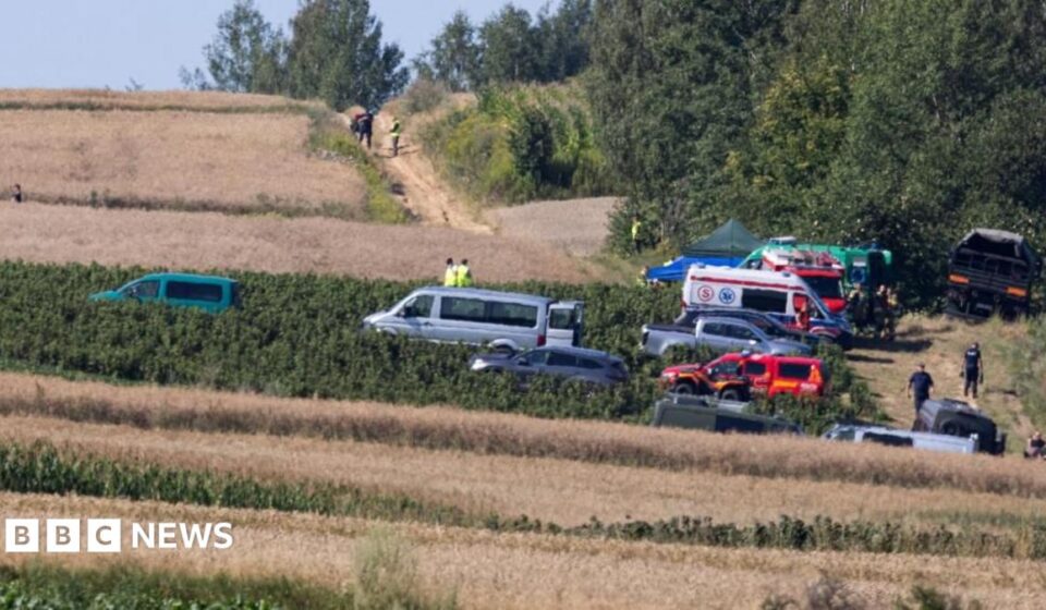 Missile that left crater deep inside Poland was probably Russian - Polish PM Tusk