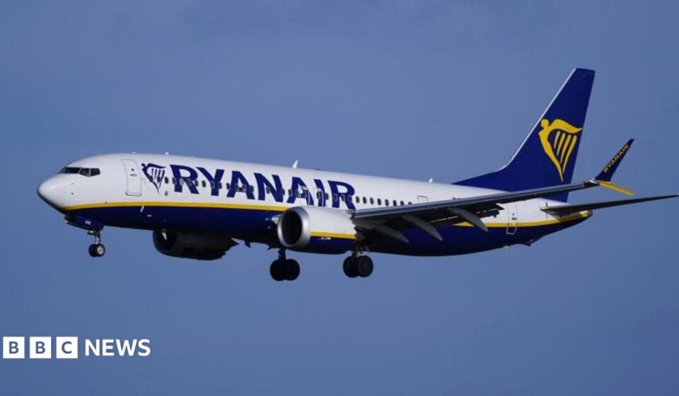 Passenger 'nearly sucked out of window mid-air' on Ryanair plane