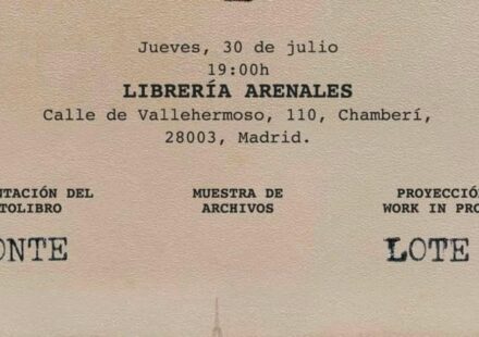 Presentación de 'MONTE' y proyección de 'LOTE 52', de Hanzer González Garriga