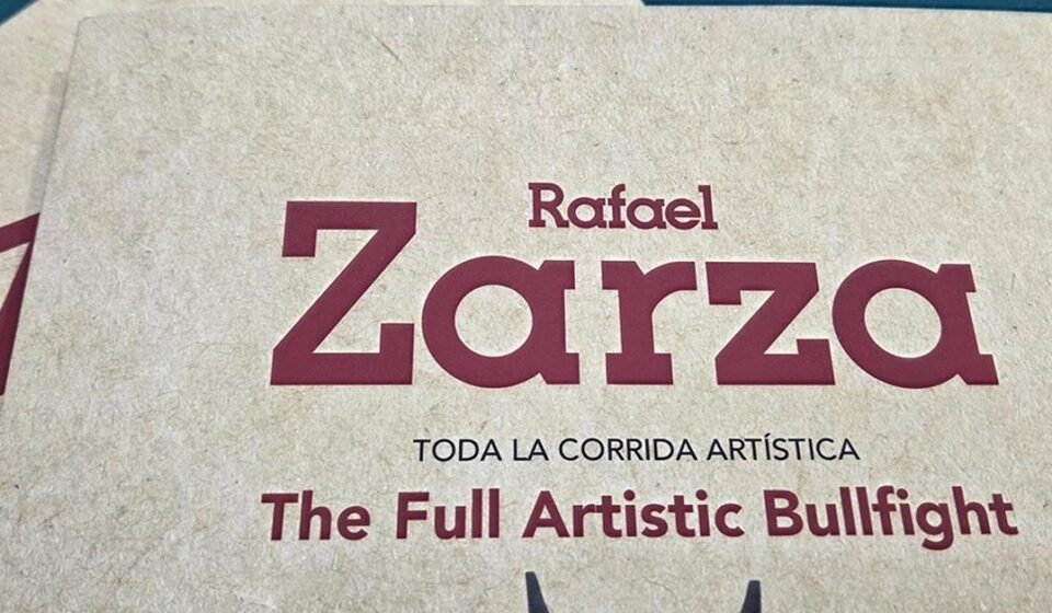 Presentación de ‘Rafael Zarza. Toda la corrida artística’
