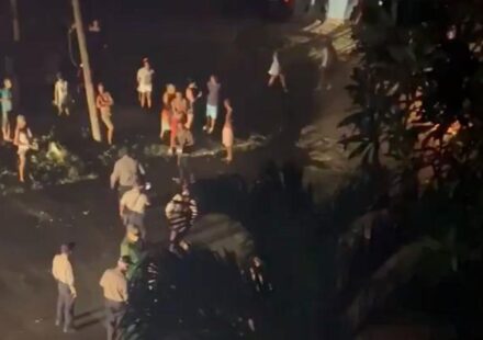 Protestas: Los vecinos de Lawton se lanzan a la calle por segunda noche consecutiva