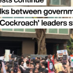 Protests grow as Cockroach Janta Party says talks with government stall
