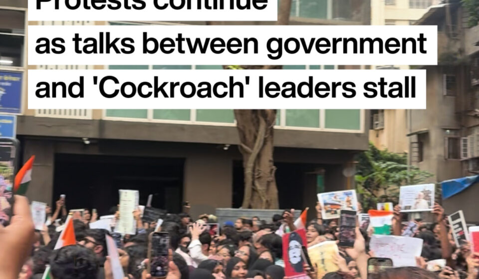 Protests grow as Cockroach Janta Party says talks with government stall