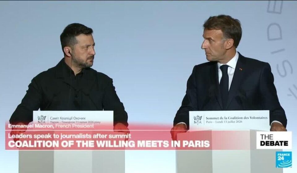 Replay: Macron speaks as Ukraine’s ‘Coalition of the Willing’ meeting ends in Paris