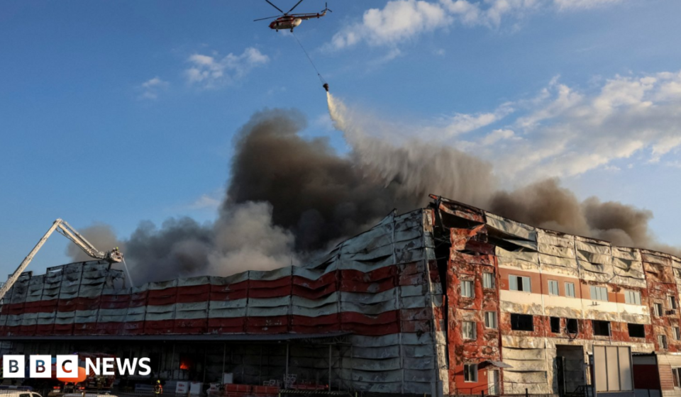 Russia launches major ballistic-missile attack on Kyiv and Kharkiv