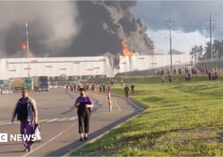 Russian online retail warehouses hit by deadly Ukrainian strikes