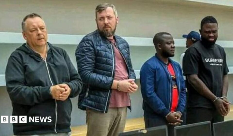 Russians in Angola handed down jail terms for spying and terrorism
