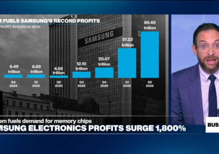 Samsung Electronics profits surge 1,800% annually amid artificial intelligence spending boom - Business