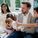 Second lady Usha Vance shares family pictures after birth of fourth child