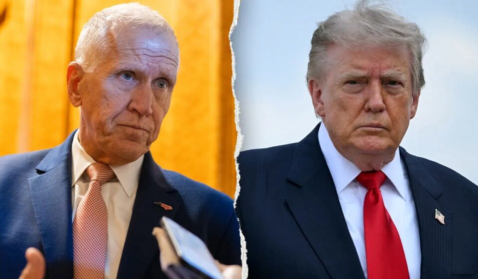 Sen Thom Tillis brushes off Trump threat over Todd Blanche AG vote