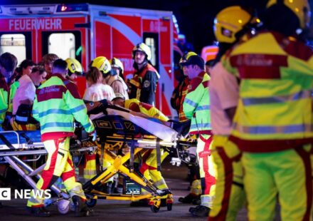 Several injured at Berlin Pride after reports vehicle drove into crowd, police say