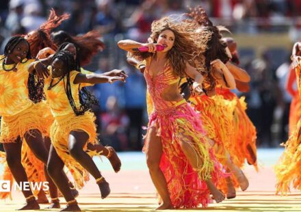 Shakira, Madonna, Justin Bieber and BTS perform at colourful World Cup half-time show