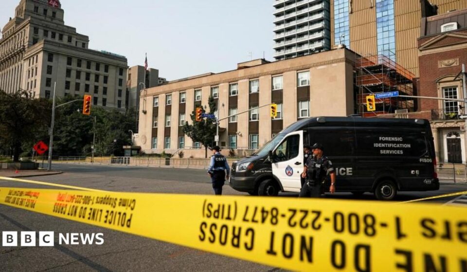 Shots fired at US consulate in Toronto for a second time this year