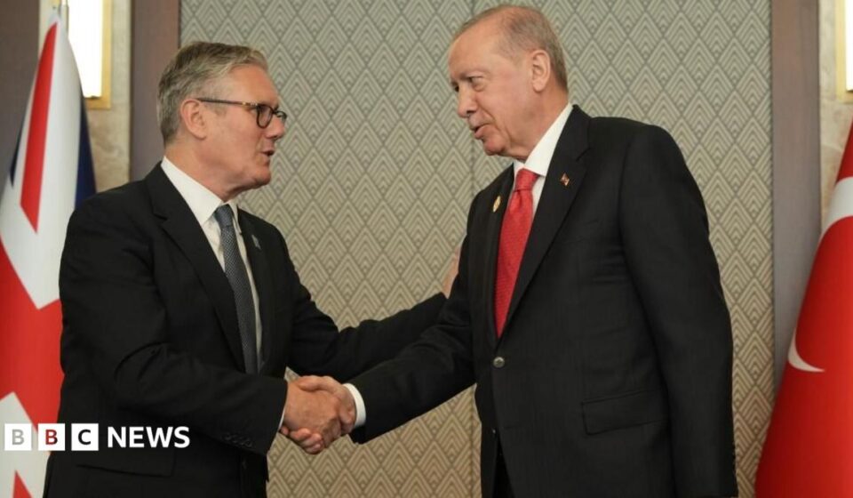 Sir Keir Starmer gifted gun and ammunition by Turkish president