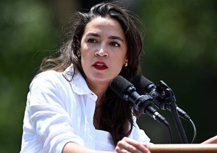 Socialists split over infighting about Alexandria Ocasio-Cortez endorsement
