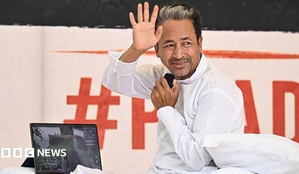 Sonam Wangchuk: Activist on hunger strike at CJP protest loses 8.2kg