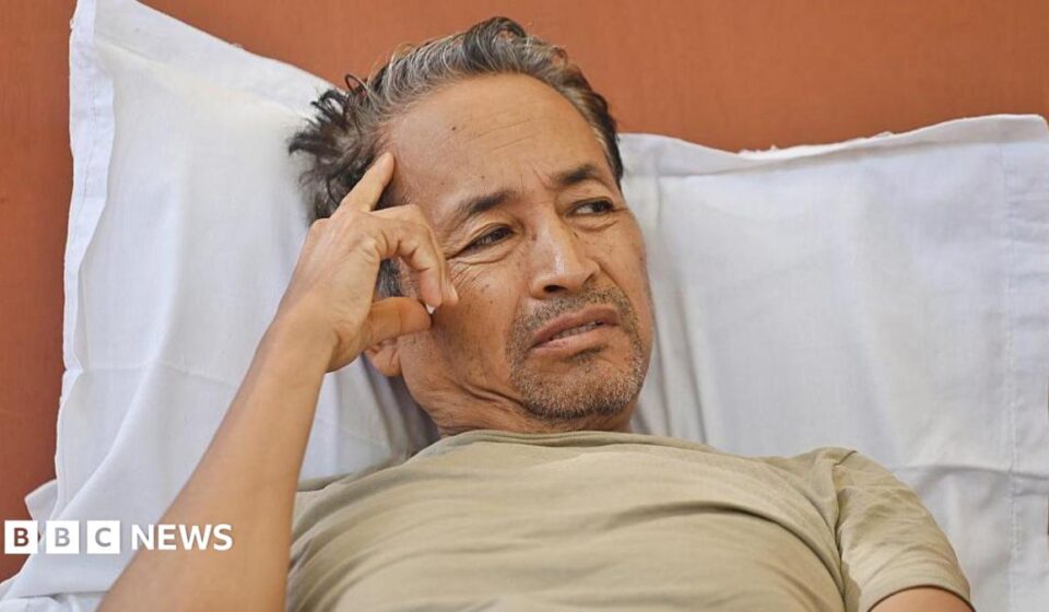 Sonam Wangchuk: Indian activist on hunger strike for 20 days forcibly taken to hospital
