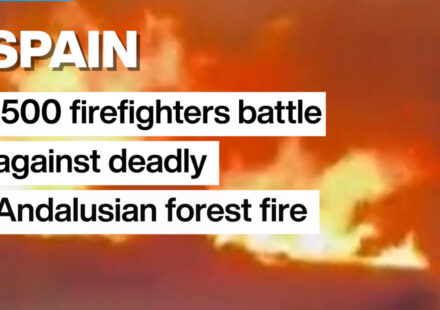 Spain: Deadly wildfire roars through southern Spain