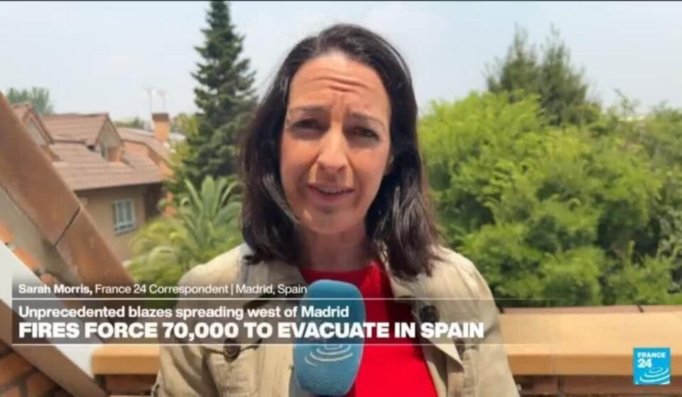 Spain: Wildfires force 70,000 people to evacuate in Madrid region