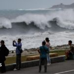 Taiwan, Japan and south-eastern China brace for Typhoon Bavi as landslides kill 15 in Philippines
