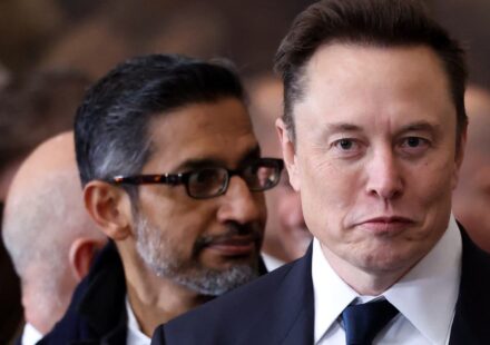 Tesla, Alphabet stock falls as AI spending concerns spook investors