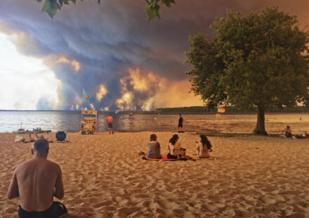 The week in pictures: Wildfires rage in Europe, youth protests rock India and UK names new PM