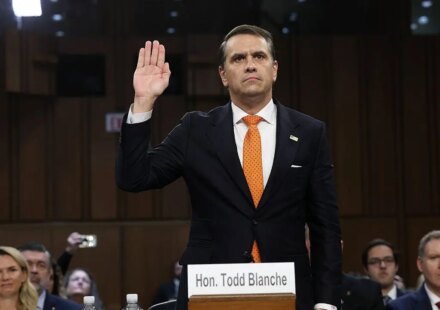 Todd Blanche faces Day 2 of Senate hearing with key votes in doubt