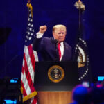 Trump blasts 'communists', celebrates the US in 250th anniversary speech