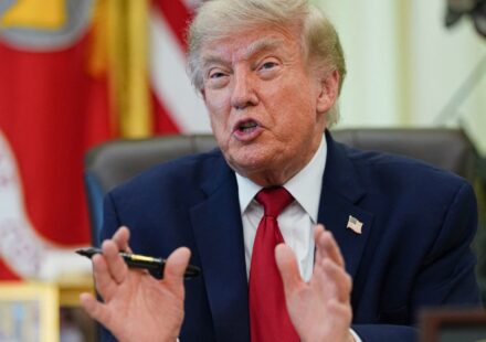 Trump floats 20% toll on Hormuz Strait cargo; restarts Iran blockade