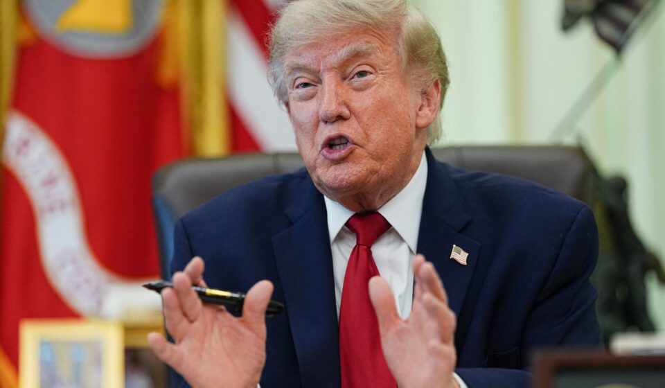 Trump floats 20% toll on Hormuz Strait cargo; restarts Iran blockade