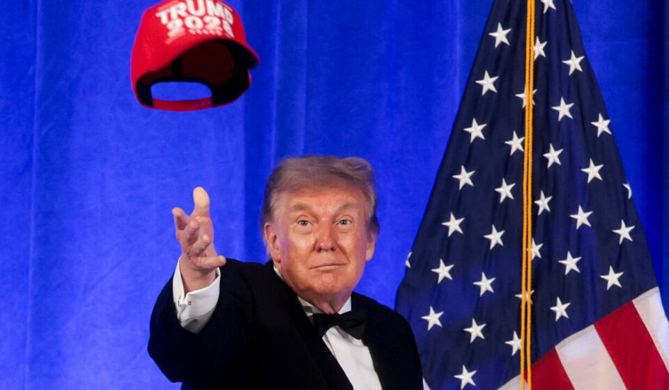 Trump lashes out at 'fake news' and jokes about 2028 presidential run in press gala do-over