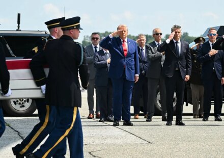 Trump pays tribute to US service members killed in Middle East: 'Great heroes'