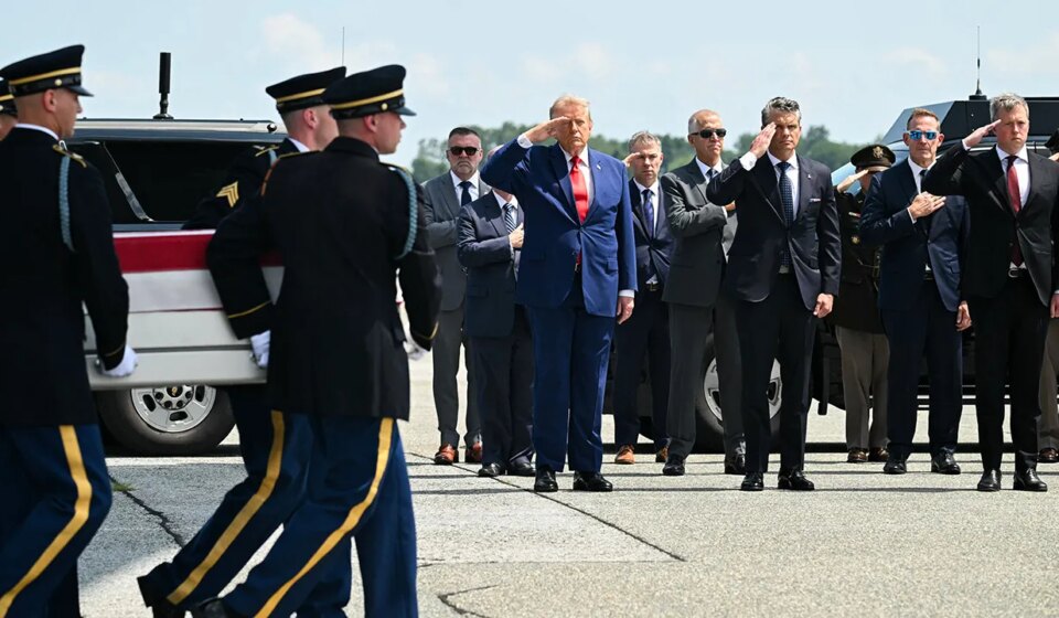 Trump pays tribute to US service members killed in Middle East: 'Great heroes'