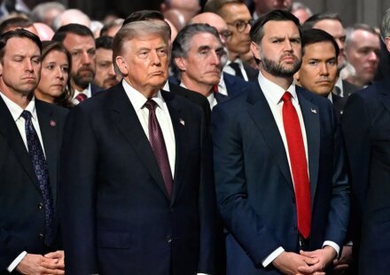 Trump recites Lindsey Graham's phone number during eulogy address