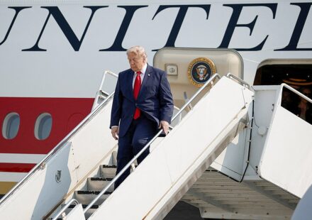 Trump sends new Air Force One to Mildenhall, flies former plane to US