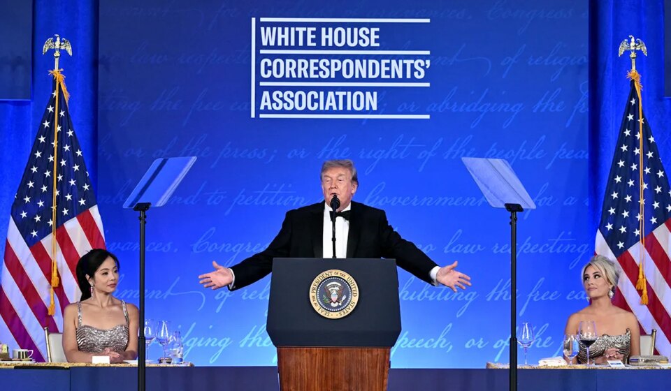 Trump softens White House Correspondents' Dinner speech after attack