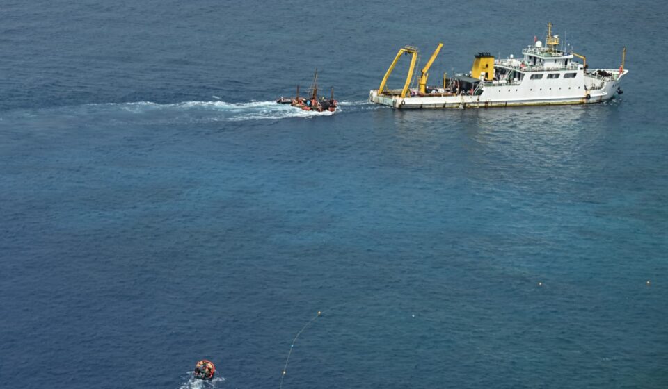 U.S. condemns China after Philippine sailor injured at disputed shoal