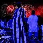US marks its 250th birthday with fireworks, flyovers and extreme weather