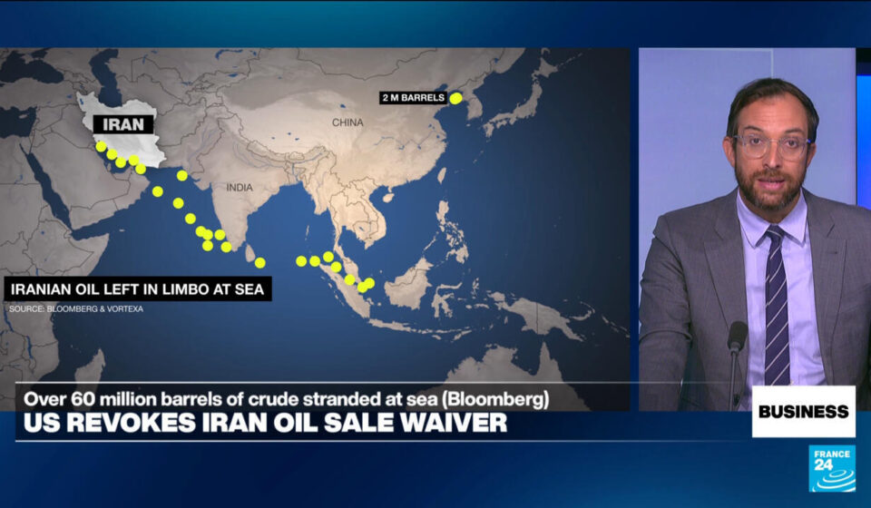 US revokes waiver for Iranian oil sales amid renewed Gulf strikes - Business