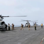 US says it struck dozens of Iranian targets in latest wave of attacks