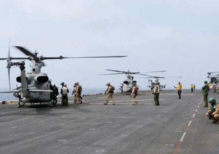 US says it struck dozens of Iranian targets in latest wave of attacks