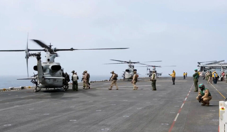 US says it struck dozens of Iranian targets in latest wave of attacks