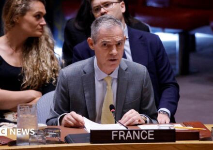 US walks out of UN Security Council meeting during France's remarks
