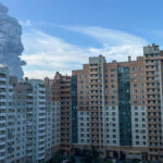 Ukraine drone attack sparks fire at Russian e-commerce giant's warehouse near Saint Petersburg