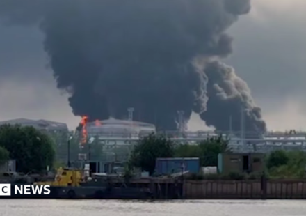 Ukraine hits major oil terminal in Russia's St Petersburg